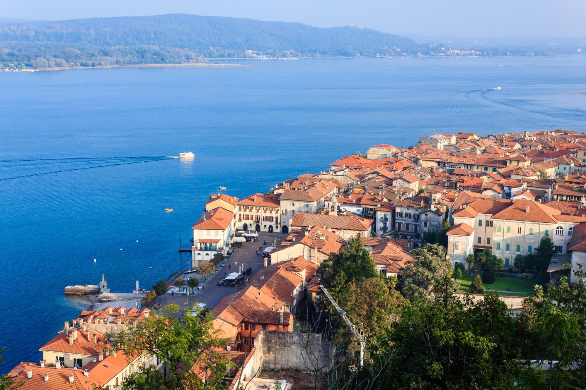 Residenza Oleandro Lake View Luino Center - Happy Rentals 외부 사진